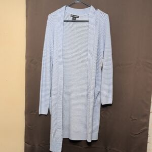 Soho Apparel Soft Blue Women's Cardigan